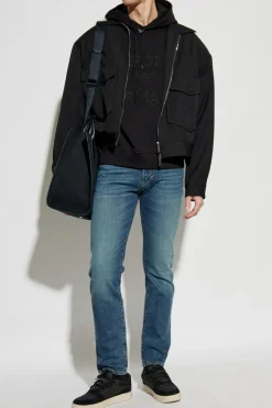 Emporio Armani BLUE Tapered leg jeans