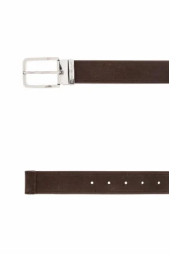 Emporio Armani BROWN Leather belt