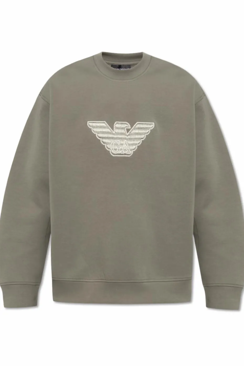 Emporio Armani GREEN Sweatshirt with logo