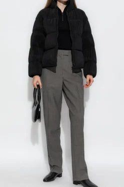 Emporio Armani GREY Creased trousers