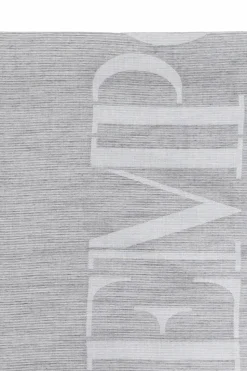Emporio Armani GREY Scarf with logo