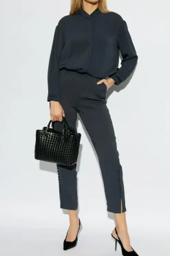Emporio Armani GREY Shirt with side slits