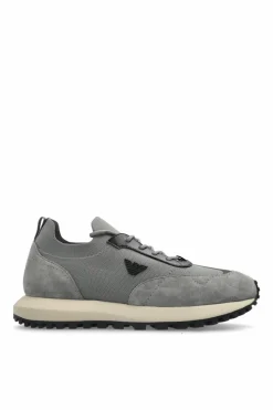 Emporio Armani GREY Sneakers with logo