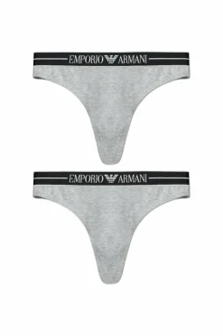 Emporio Armani GREY Two-pack of figs