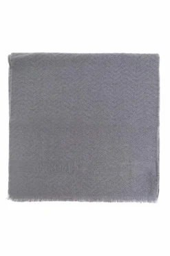 Emporio Armani GREY Wool scarf