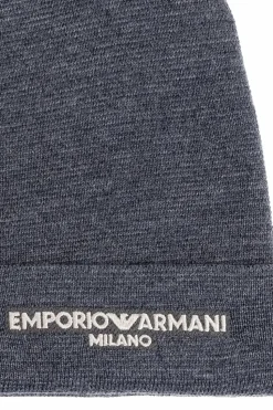 Emporio Armani GREY Woolen hat