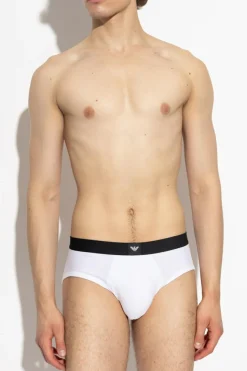 Emporio Armani MULTICOLOUR Three-pack of briefs