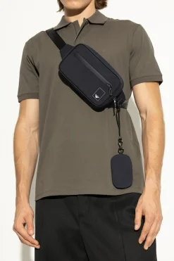Emporio Armani NAVY BLUE Dog Waist Bag
