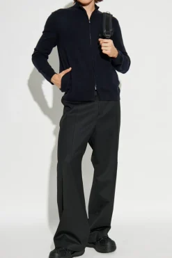 Emporio Armani NAVY BLUE Cashmere cardigan