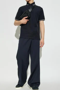Emporio Armani NAVY BLUE Polo with logo