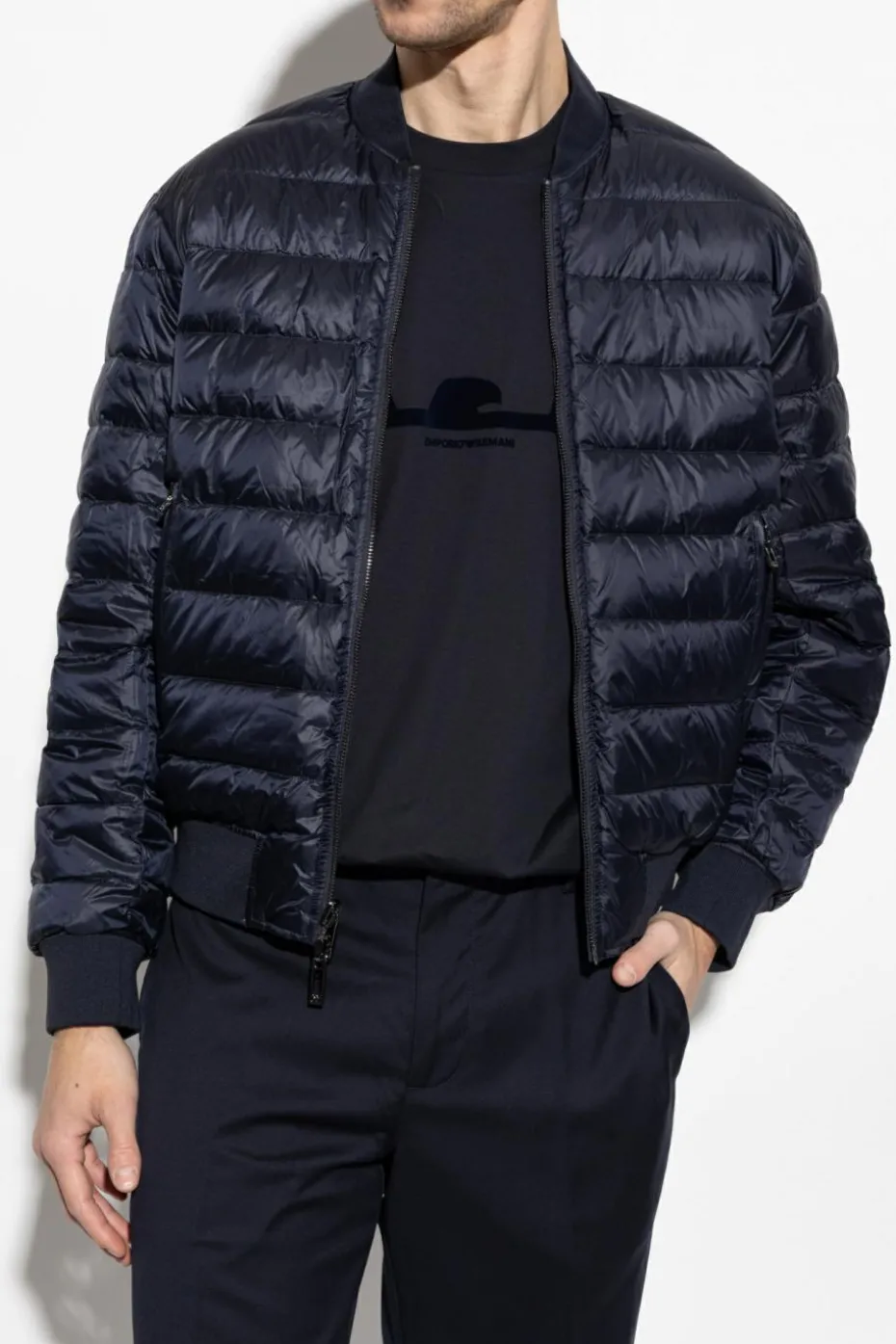Emporio Armani NAVY BLUE bomberka type jacket