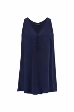 Emporio Armani NAVY BLUE Top from the Sustainability collection
