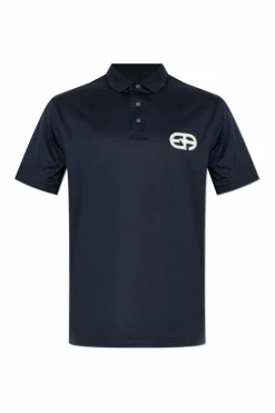 Emporio Armani NAVY BLUE Polo with logo