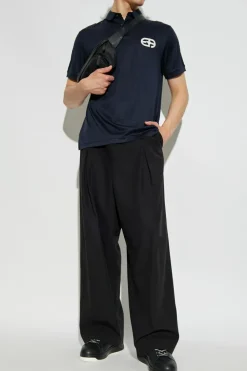 Emporio Armani NAVY BLUE Polo with logo