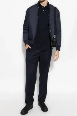 Emporio Armani NAVY BLUE Polo with logo