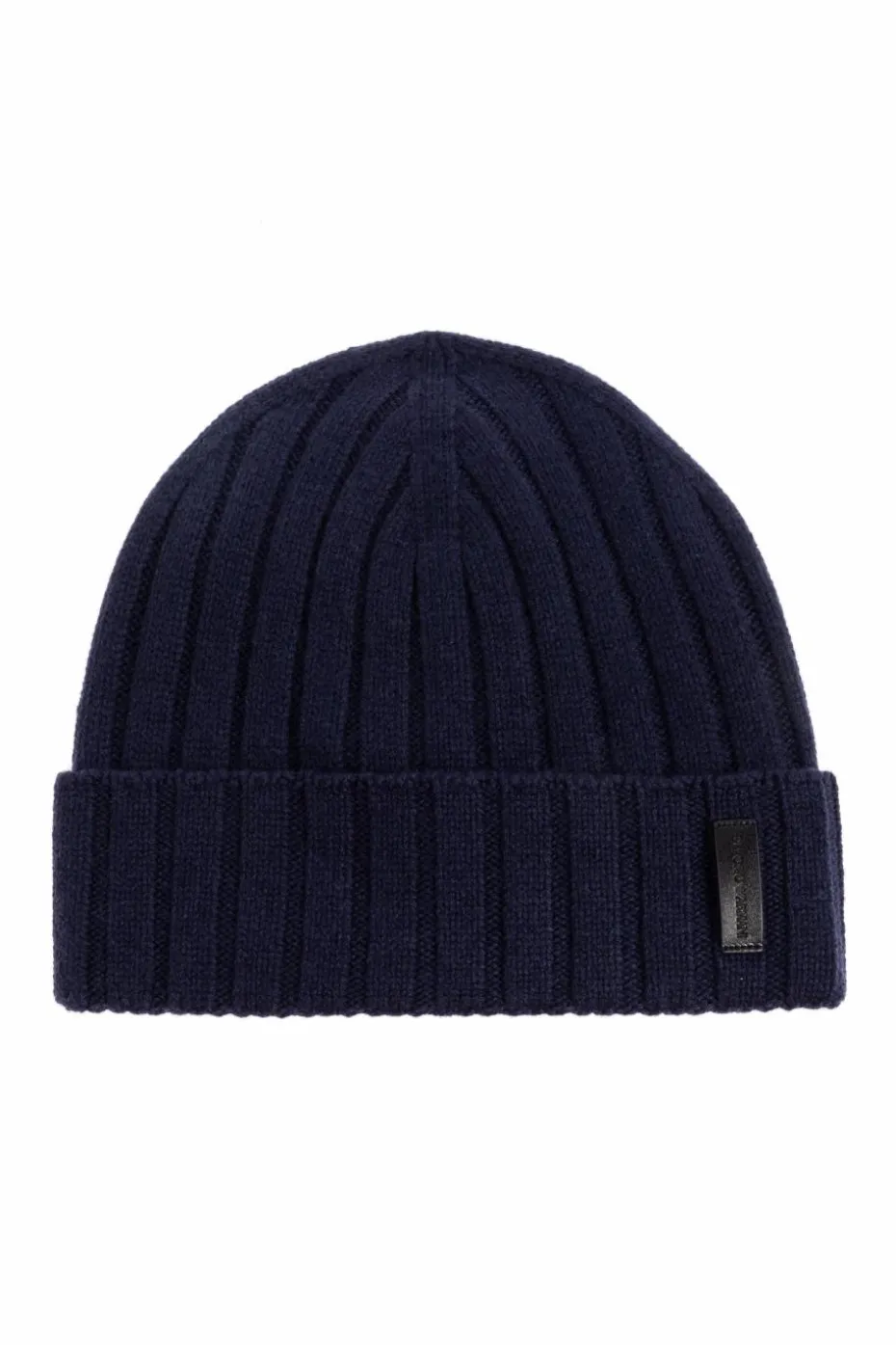Emporio Armani NAVY BLUE Wool hat