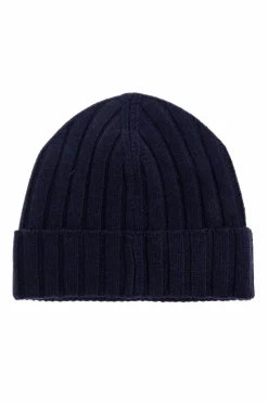 Emporio Armani NAVY BLUE Wool hat