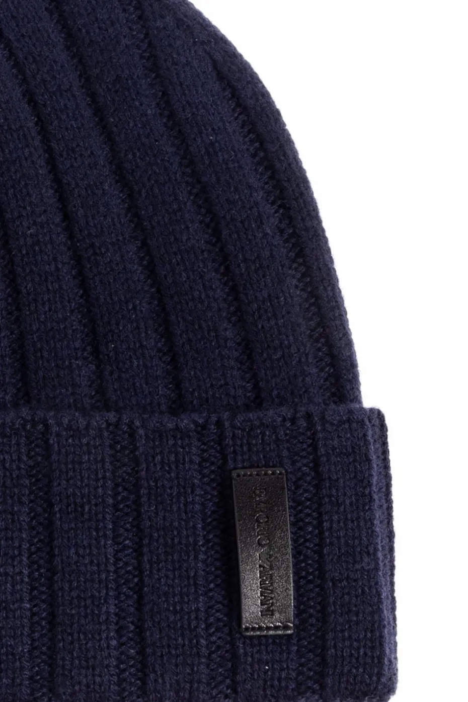 Emporio Armani NAVY BLUE Wool hat
