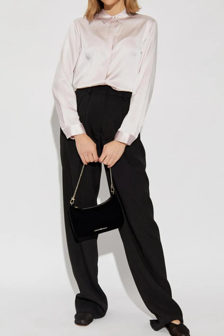Emporio Armani PINK Silk shirt.