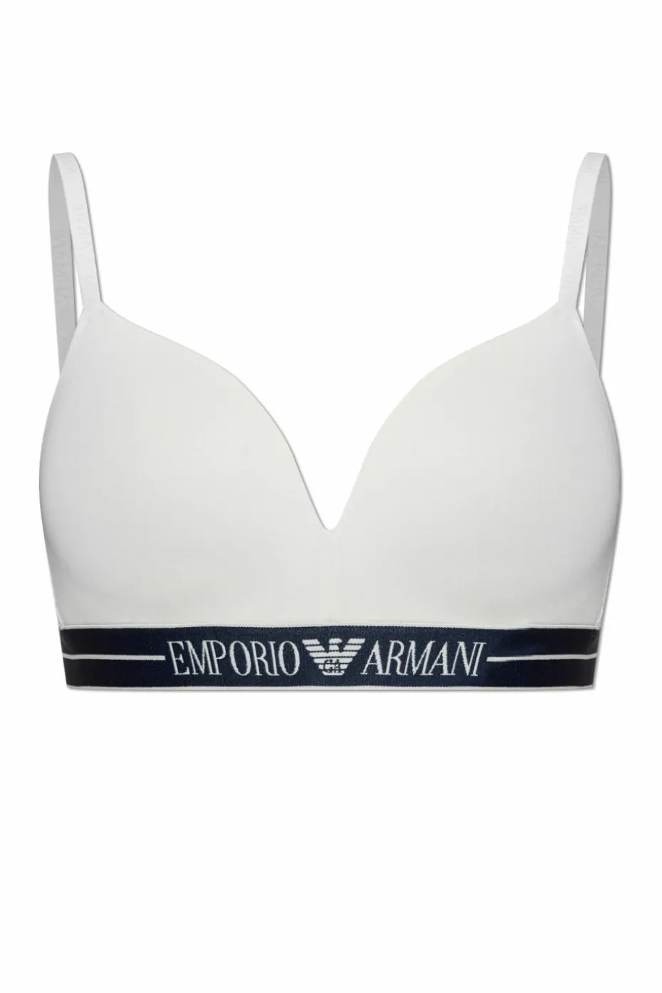 Emporio Armani WHITE Cotton bra