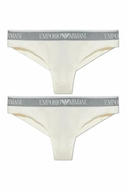 Emporio Armani WHITE Fig two-pack