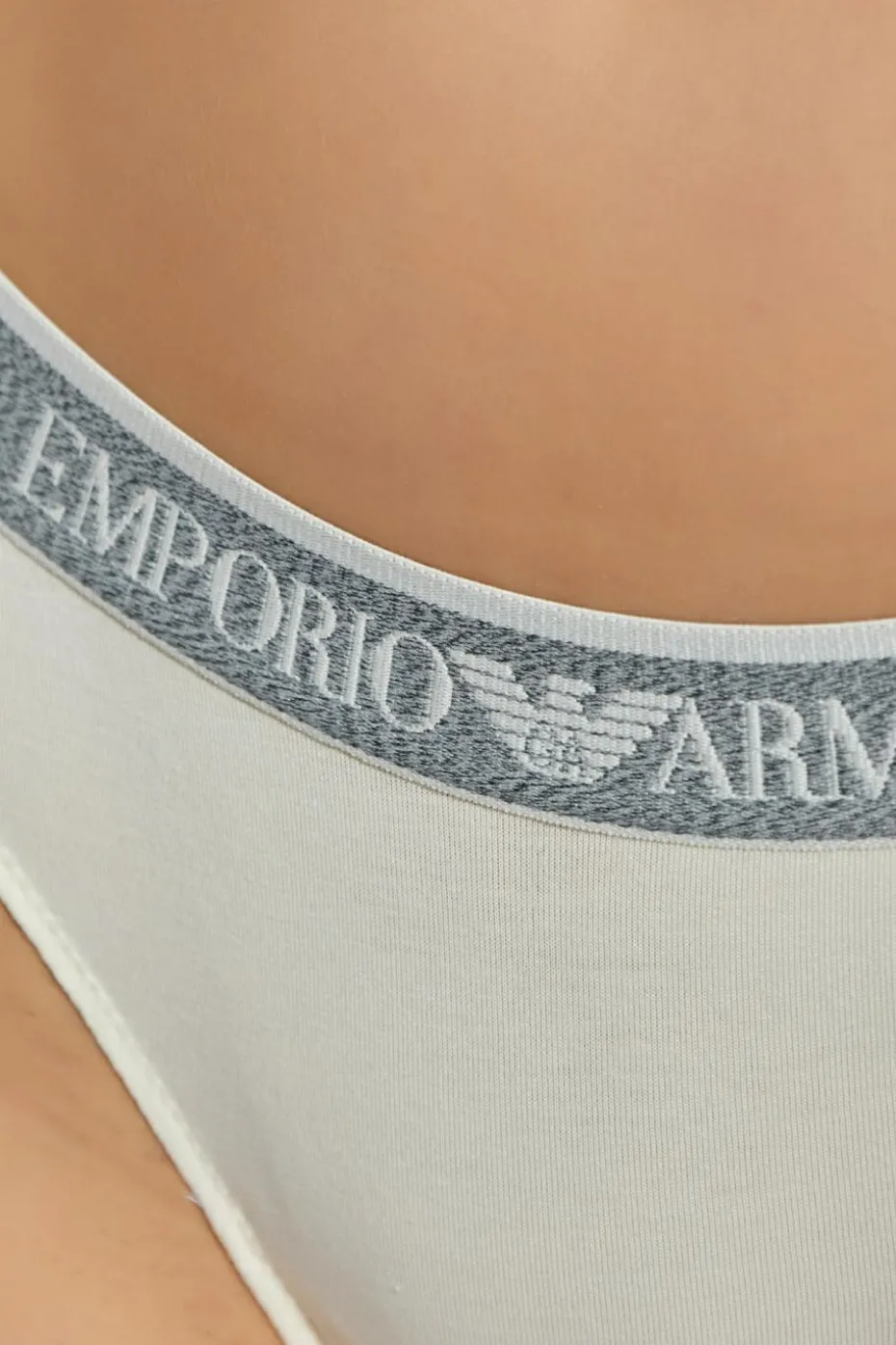 Emporio Armani WHITE Fig two-pack