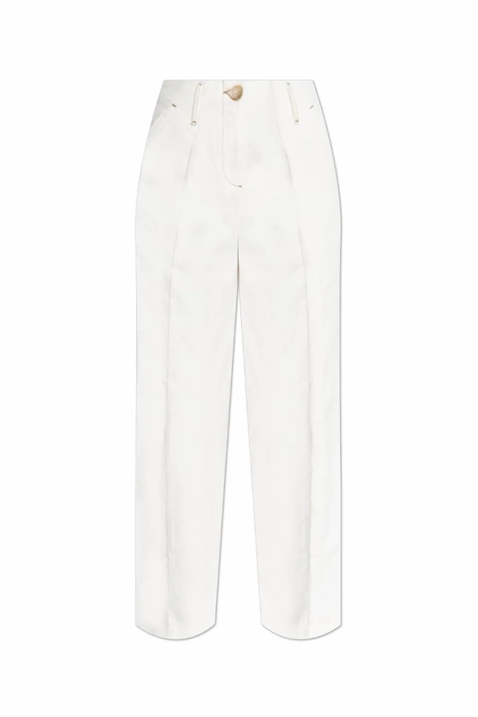 Emporio Armani WHITE High-waisted jeans