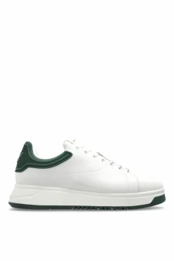 Emporio Armani WHITE Sports shoes on a platform