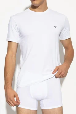 Emporio Armani WHITE Underwear T-shirt