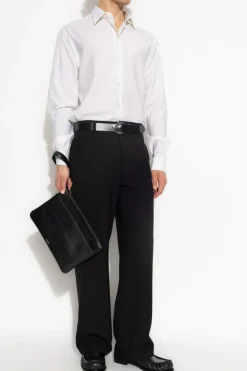 Emporio Armani WHITE Wool shirt