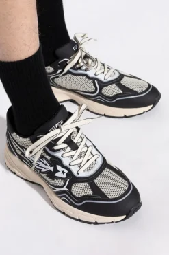 Enterprise Japan BLACK Sneakers ‘Run Rocket Low’