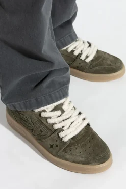 Enterprise Japan GREEN Sneakers ‘Egg Rocket Low’