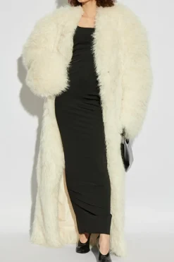 ENTIRE STUDIOS BLACK Dress Square Neck Maxi