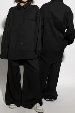 ENTIRE STUDIOS BLACK Pants Cinch