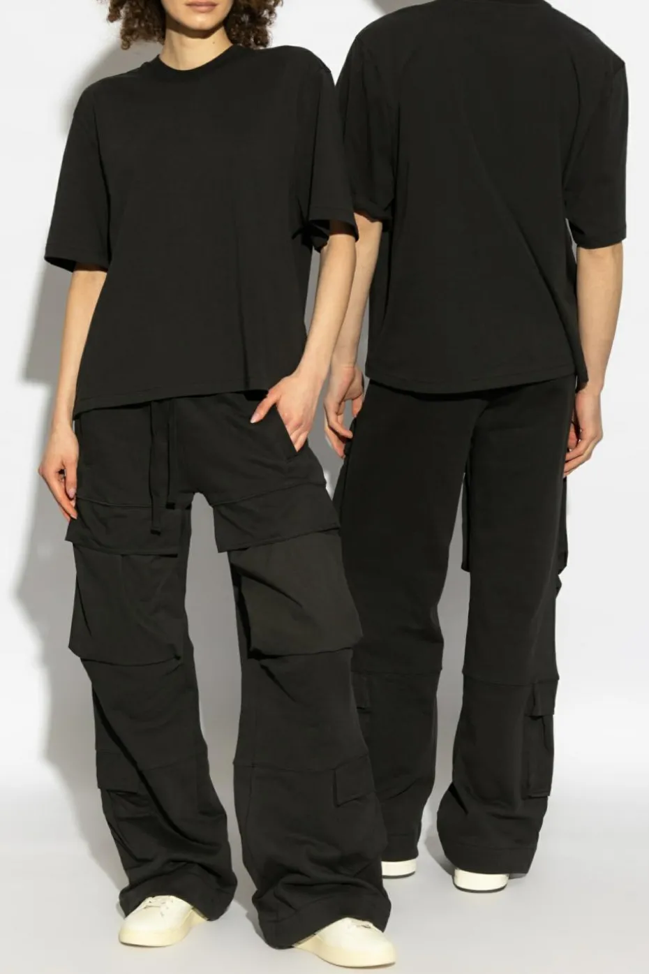ENTIRE STUDIOS BLACK T-shirt Dart
