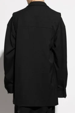 ENTIRE STUDIOS BLACK Vest Plateau