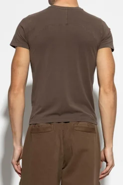 ENTIRE STUDIOS BROWN Cotton t-shirt