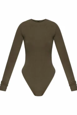 ENTIRE STUDIOS GREEN Long Sleeve Bodysuit