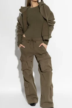 ENTIRE STUDIOS GREEN Long Sleeve Bodysuit