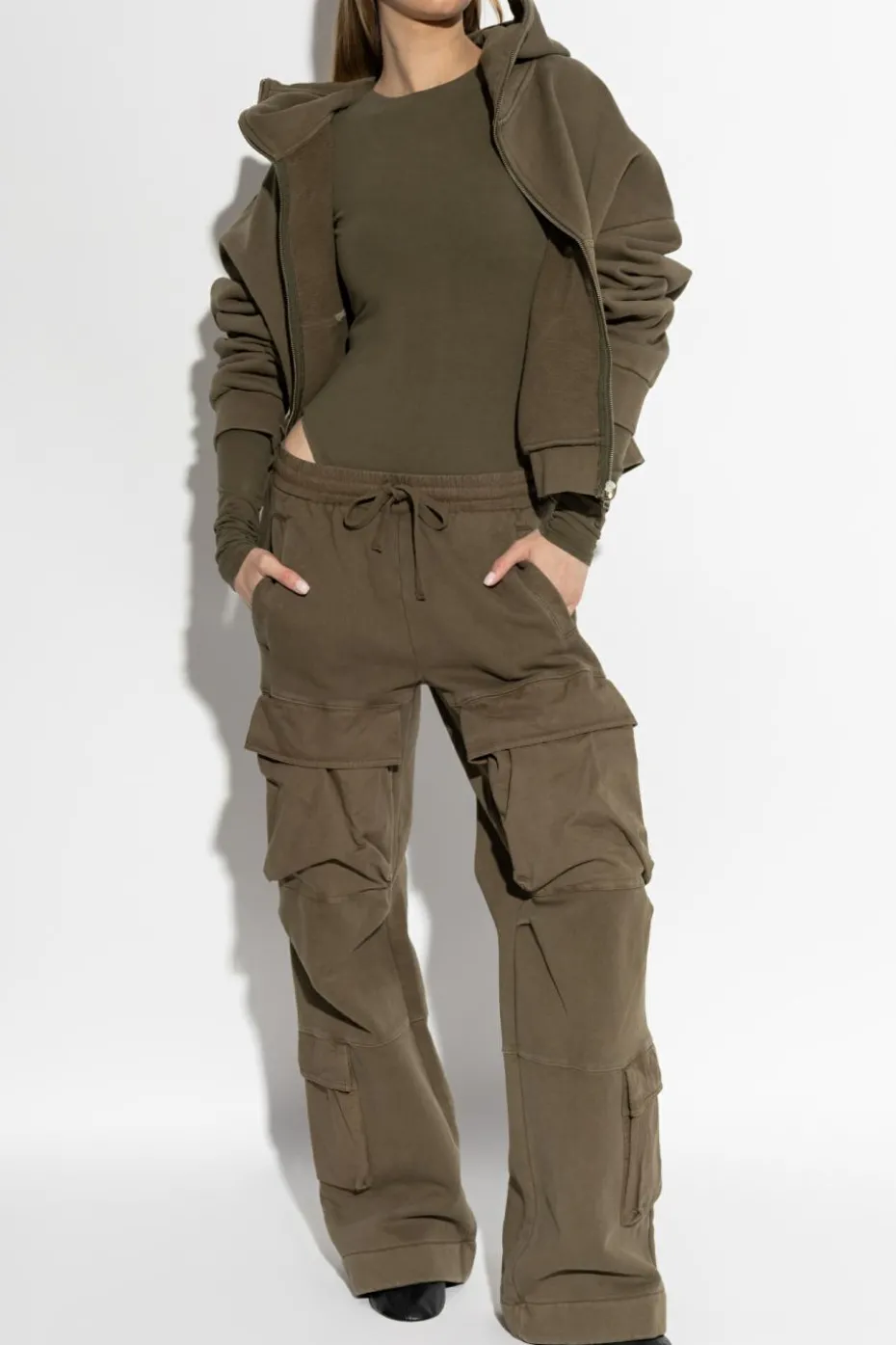 ENTIRE STUDIOS GREEN Long Sleeve Bodysuit