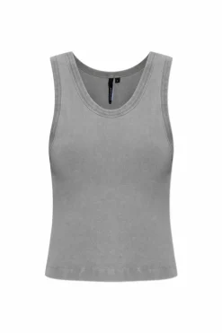 ENTIRE STUDIOS GREY Top Cropped