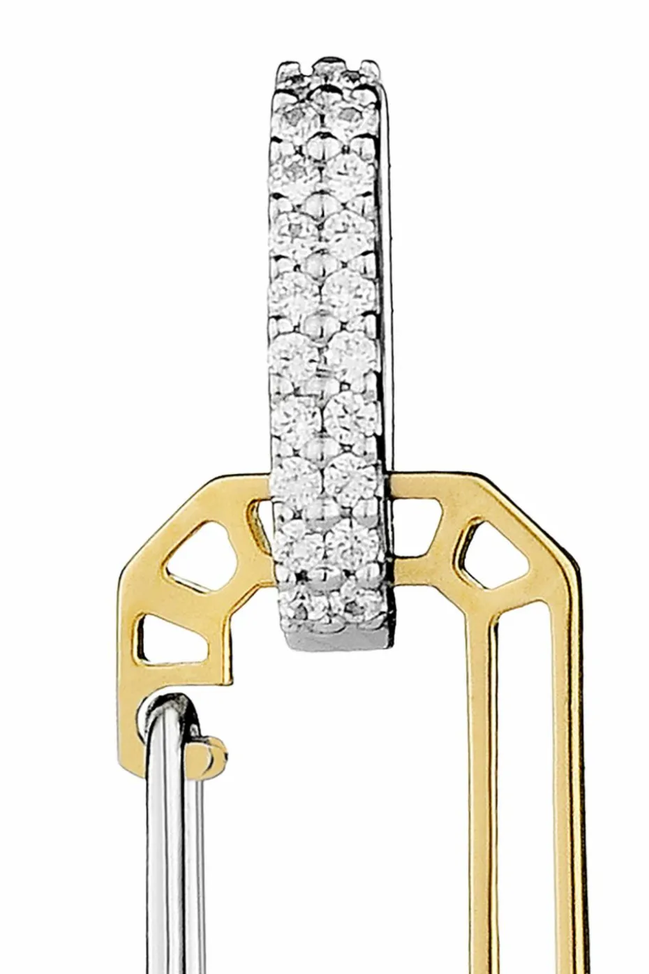 EÉRA GOLD Single earring "Anima Small"