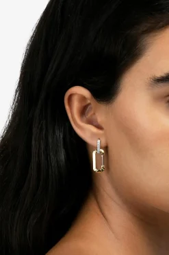 EÉRA GOLD Single earring "Chiara Small"
