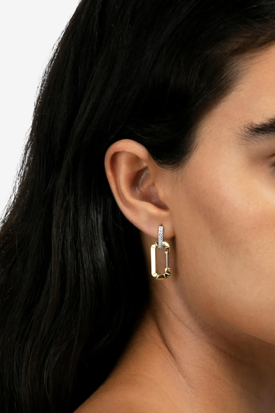 EÉRA GOLD Single earring "Chiara Small"