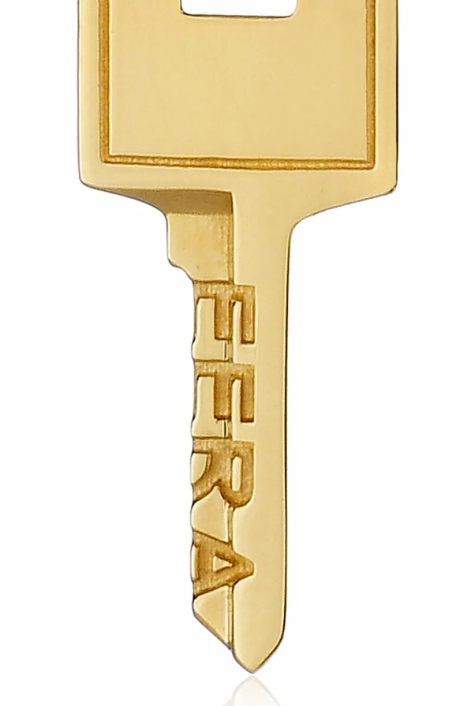 EÉRA GOLD Single earring `Key Small`