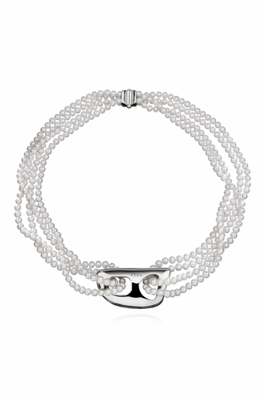 EÉRA SILVER Pearl choker