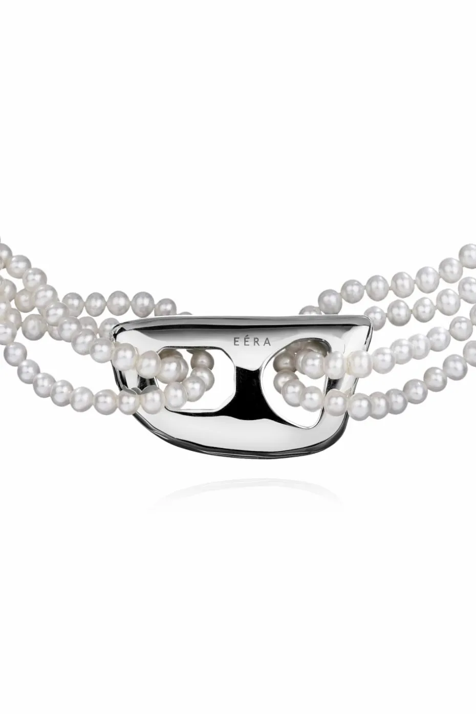 EÉRA SILVER Pearl choker