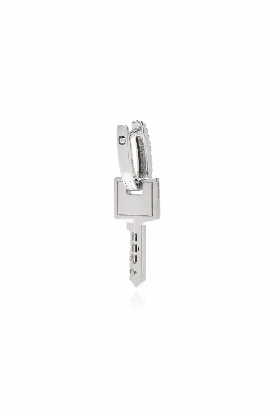 EÉRA SILVER Single earring `Key Small`