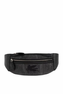 Etro BLACK Fanny pack