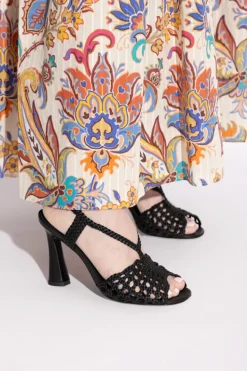 Etro BLACK Heeled sandals
